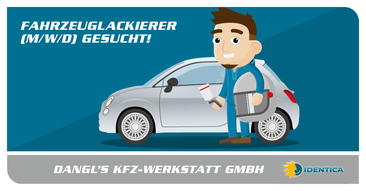 Dangl's Kfz Werkstatt sucht nach Fahrzeuglackierer/in